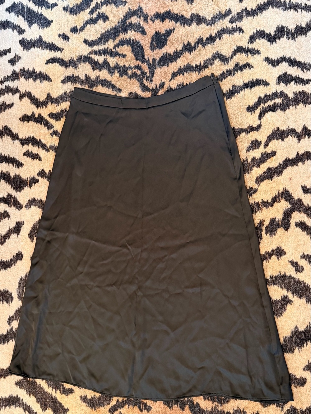 Primark Black A-Line Midi Skirt